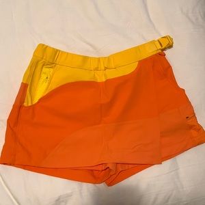 Outdoor Voices RecTrek Skort sz M Orange and Yellow